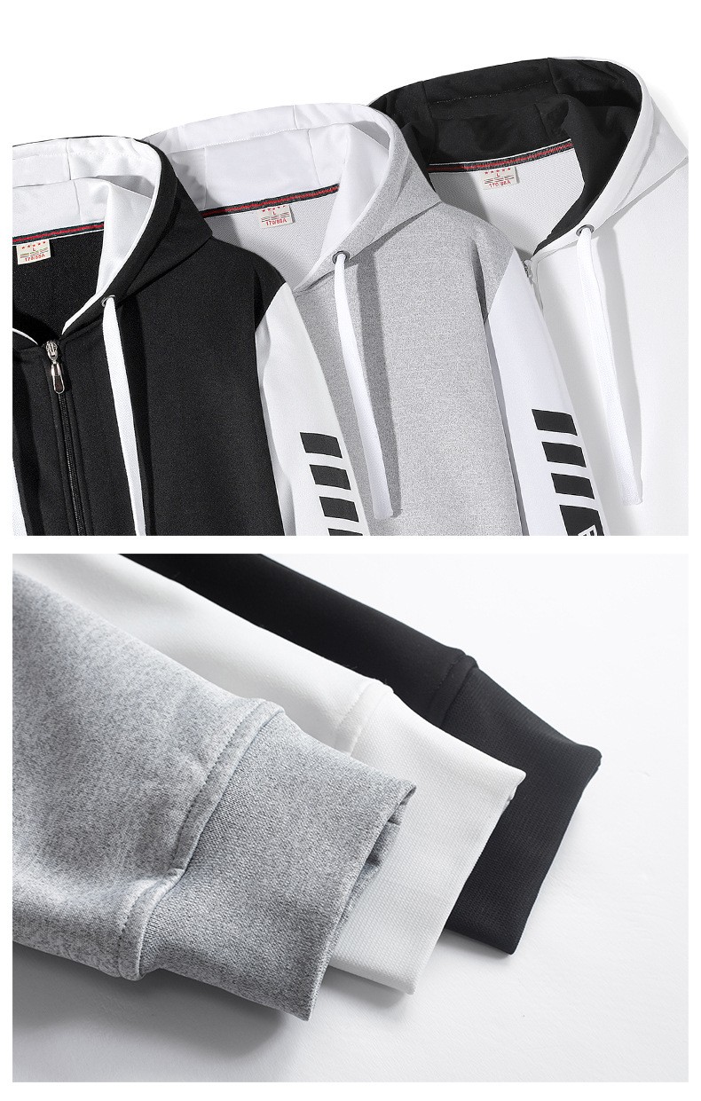 Chaopai Hong Kong Style Sports Imitation Cotton Men's Sweater