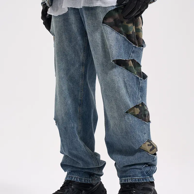 Wash The Old Tide Brand Slacks And Mop