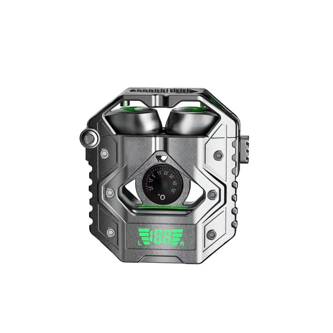 Electric Display Mecha Wind Bluetooth Wireless Headset - Image 2
