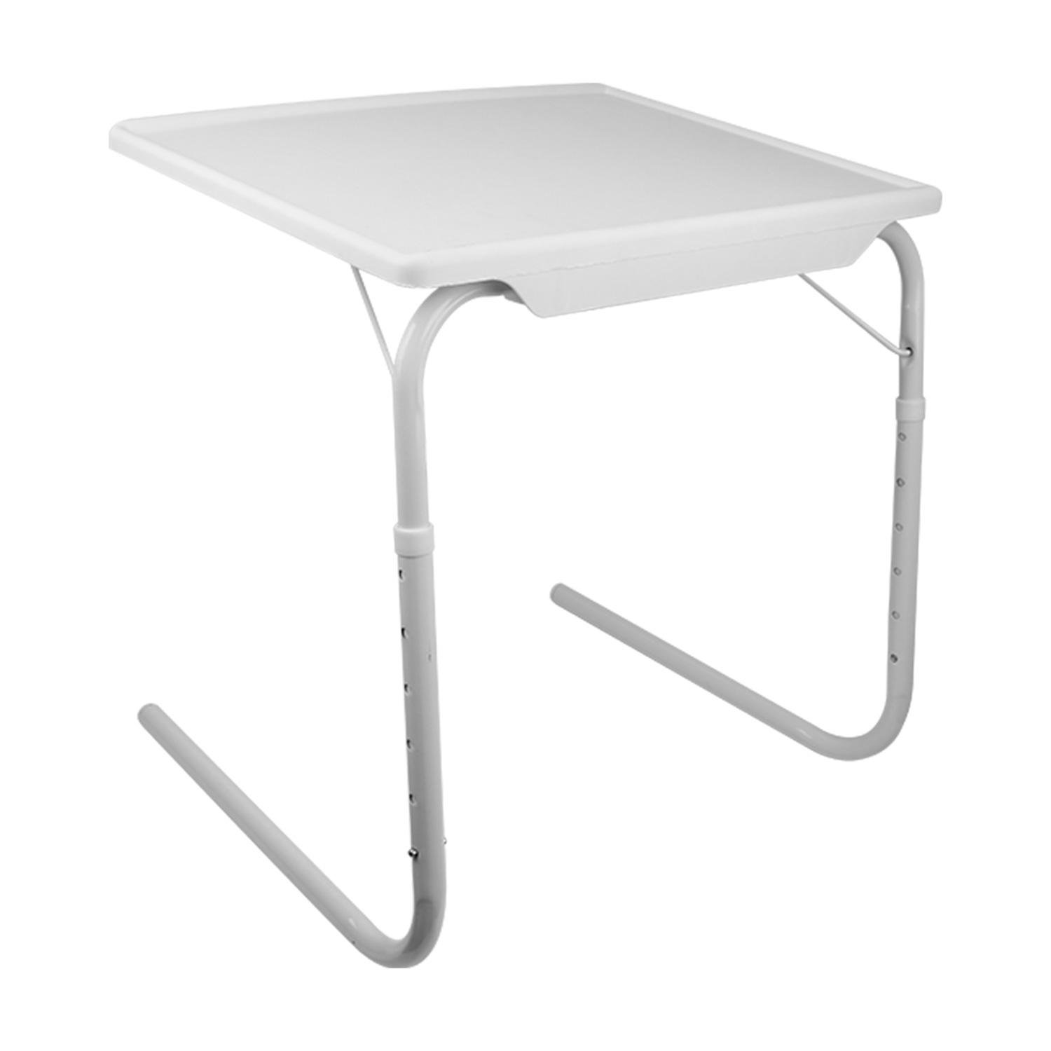 1Pc Foldable Tray Table Portable Sofa TV Tray 6 Heights 3 Angles Laptop Desk Adjustable Eating Dinner Coffee For Bed Dorm Home