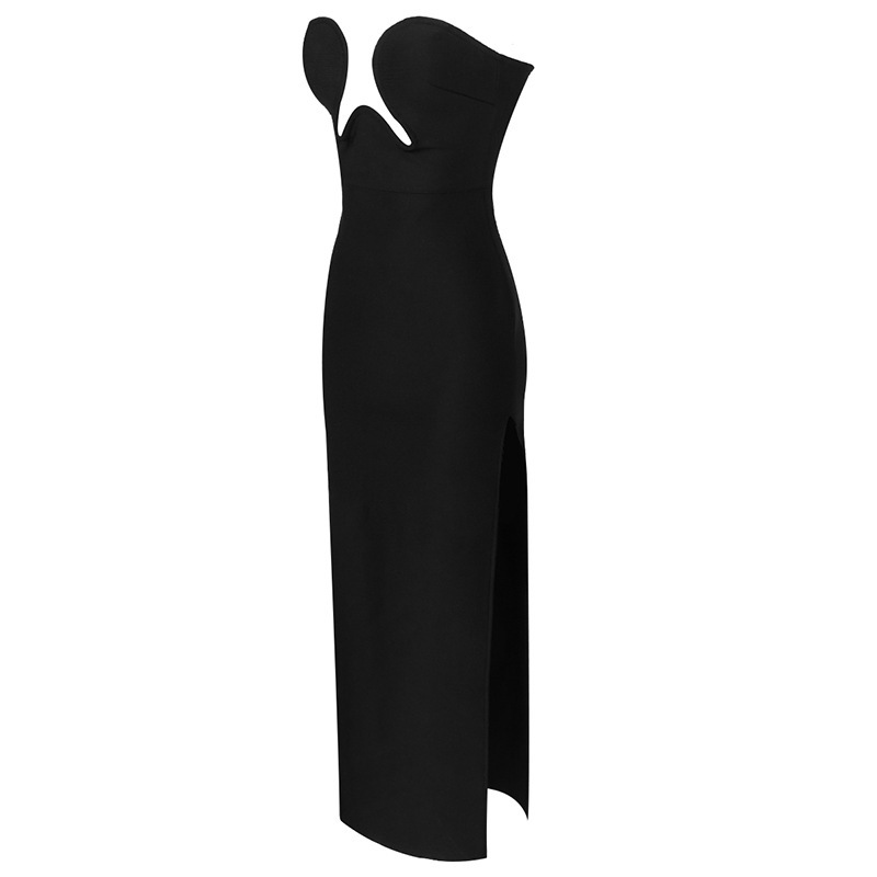 V-Neck Bandage Midi Dress, picture 5 of 6