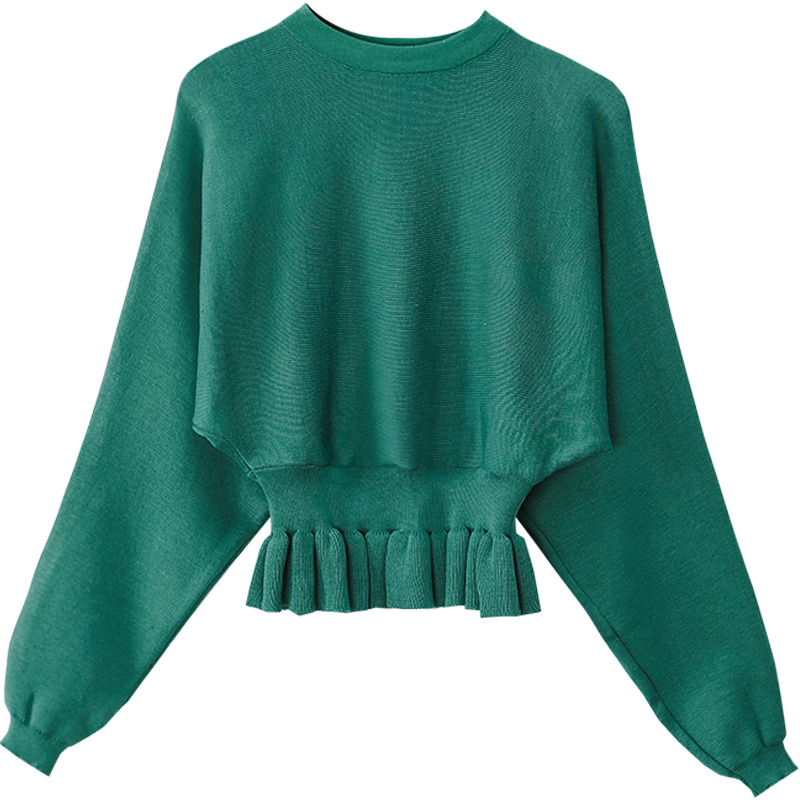 Women's Waist Slimming Knit Sweater Blouse