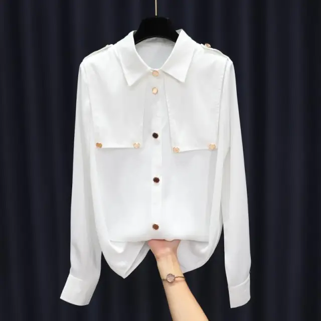 New Early Autumn Tops For Women White - Shop at LoveMi