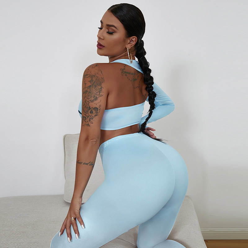 Sexy Women's Tight Pants Suit