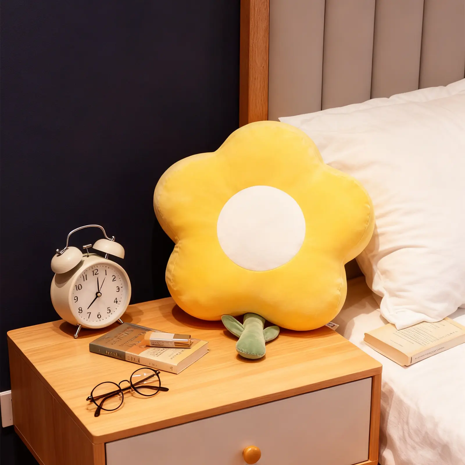 Flower Hand Warmer 35cm-Yellow