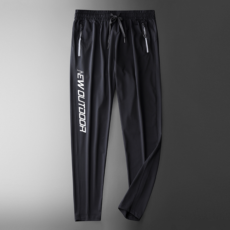 Title 4, Mens Ice Silk Sweatpants, Thin, Loose, Breatha...