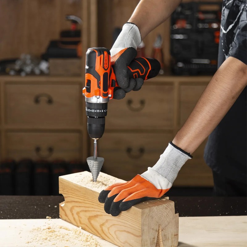 6-60mm HSS Large Spiral Step Cone Drill Bit For Metal And Wood Hole Cutter Tool