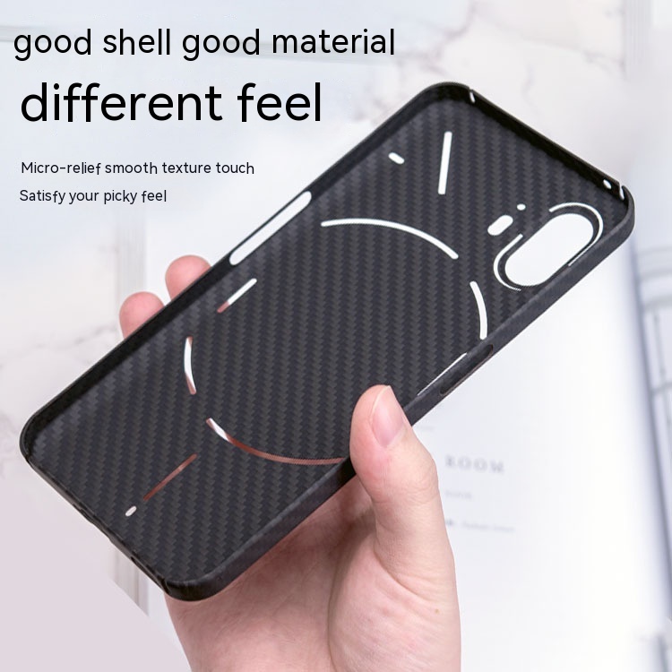 Phone Case Ultra-thin Drop-resistant Carbon Fiber Protective Cover