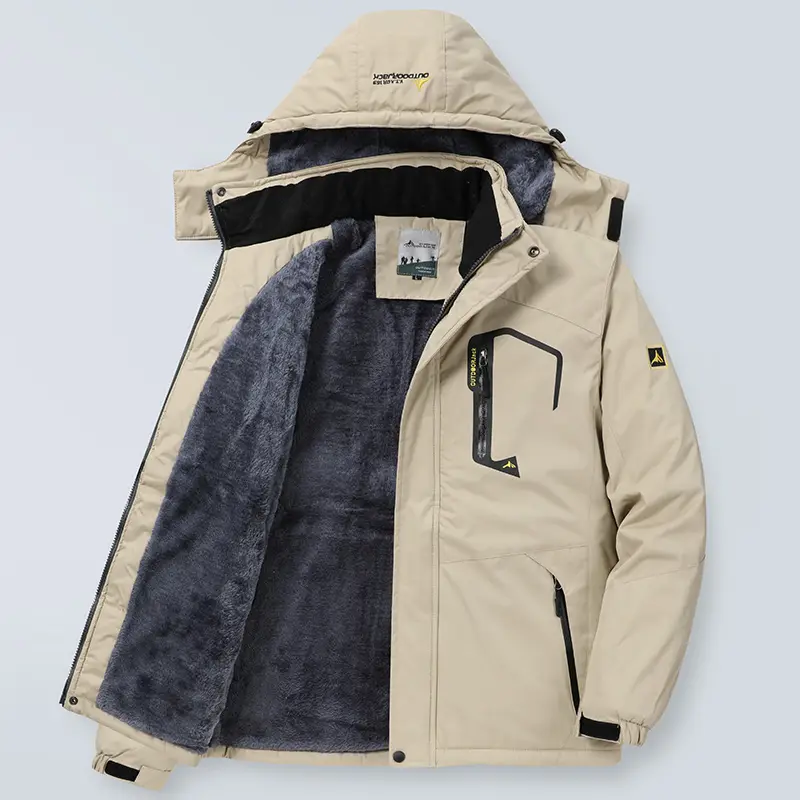 Men's Fashion Padded And Thickened Cotton Jacket