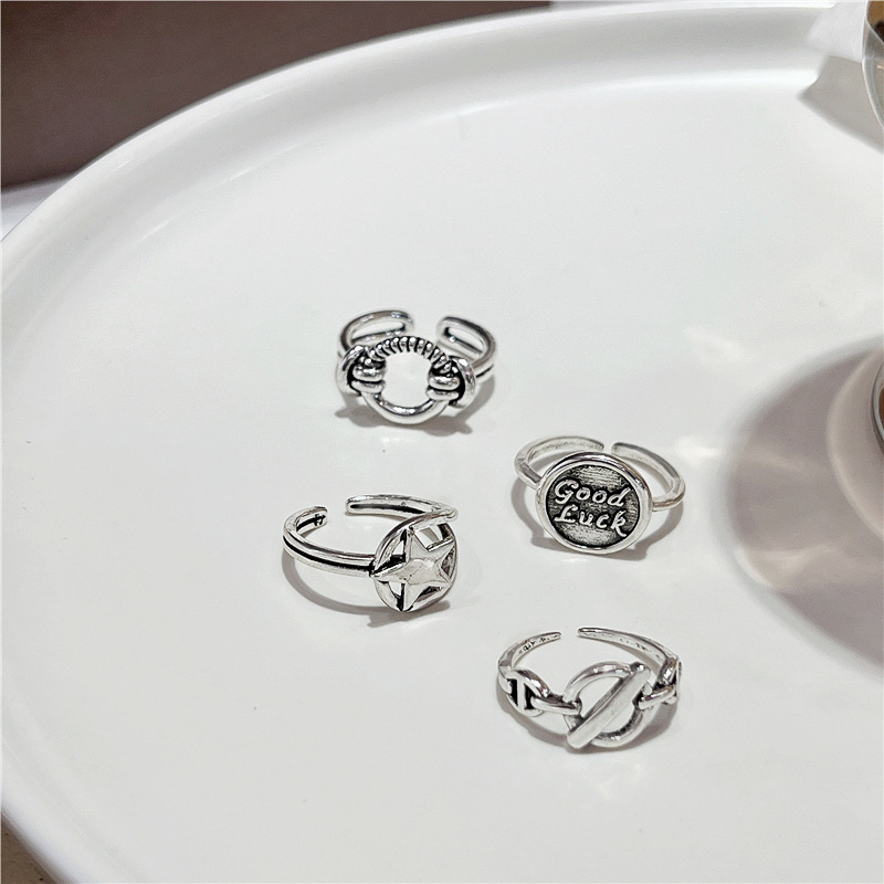 Women's Fashion Simple Vintage Do-over Ring