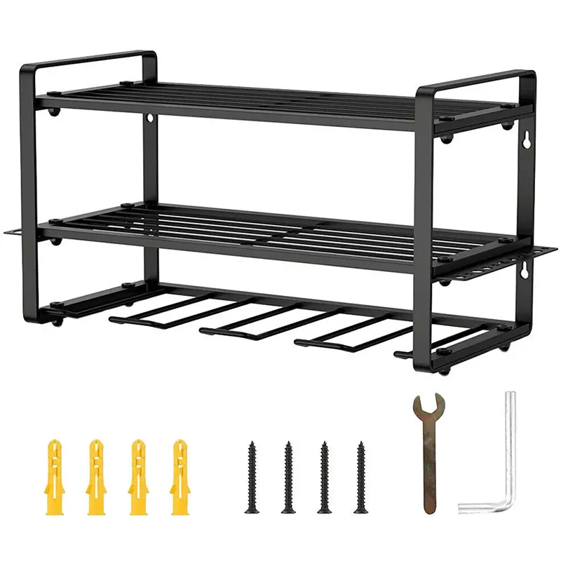 Power Tool Storage Electric Drill Rack Wall