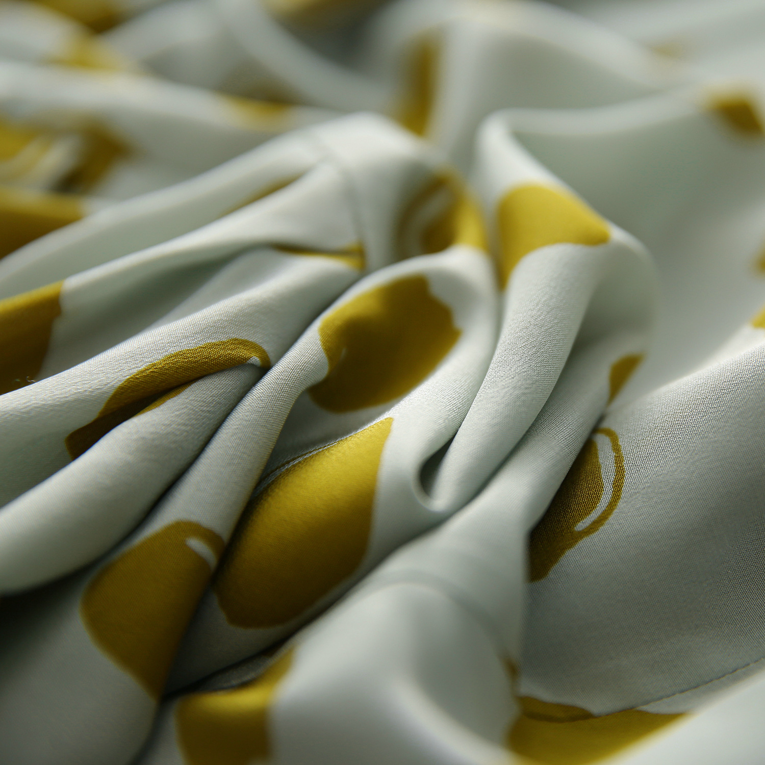 Interesting Irregular Polka Dot Refreshing Round Neck Pleated Skirt Dress