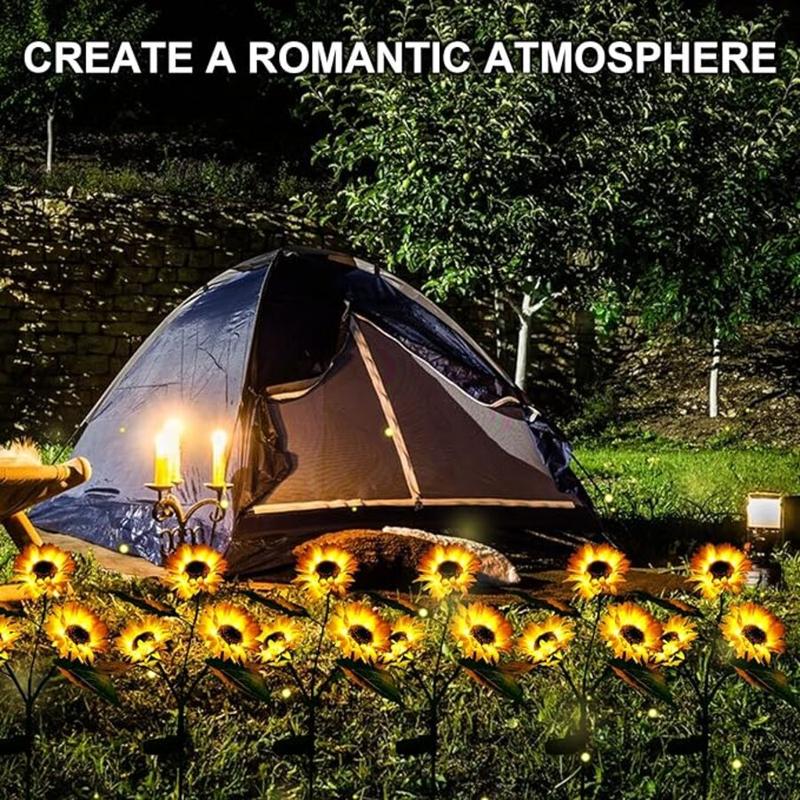 Solar LED Sunflower Garden Lights — foto 8