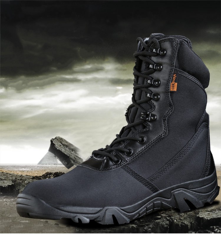 Title 2, Magnum black tactical boots