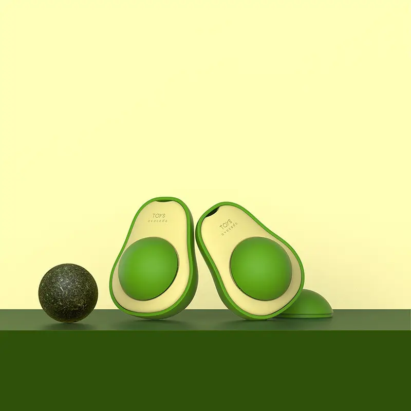 Avocado Cat Mint Multifunctional Catnip Toy 360