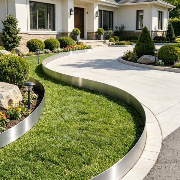 Steel Landscape Edging, 5-Pack, picture 3 of 5