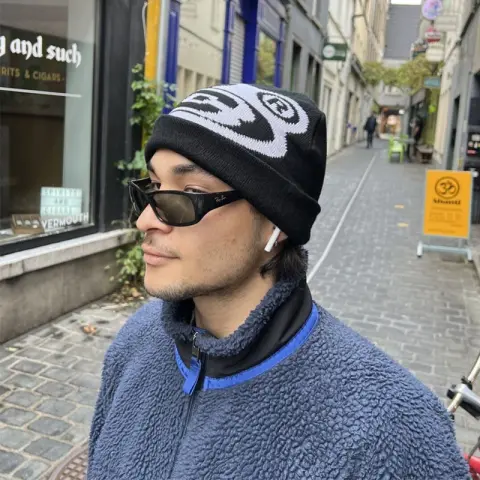 Pullover All-matching Knitted Hat Fashion Trend Cold Proof Warm