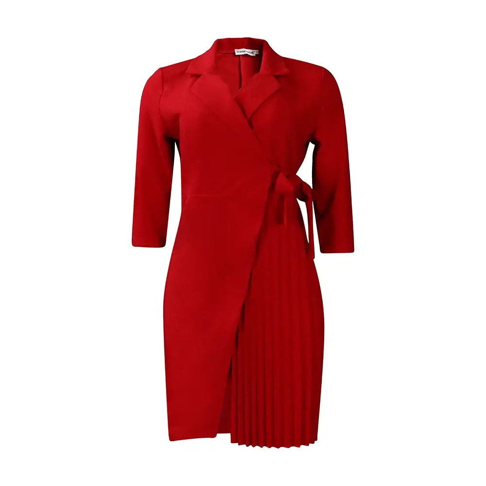 Women's Suit Collar Fashion Dress