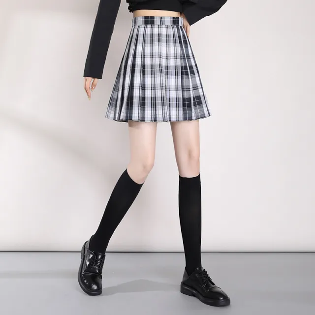Women's Fashion New Style Plaid Temperament Short Skirt Elegant 1Style - Shop at LoveMi