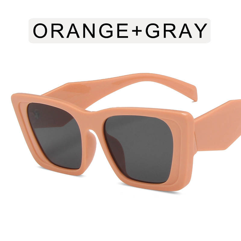 Orange Frame Full Gray