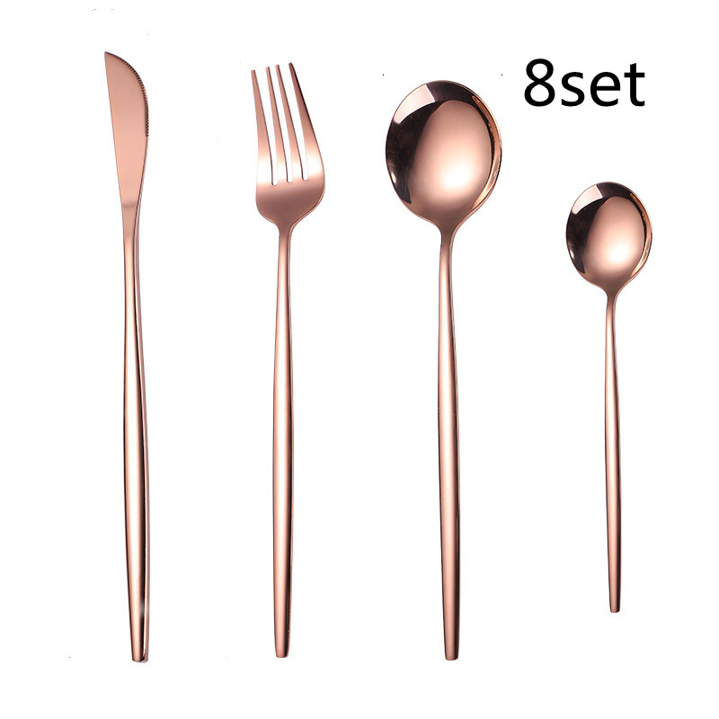 8set Rose Gold