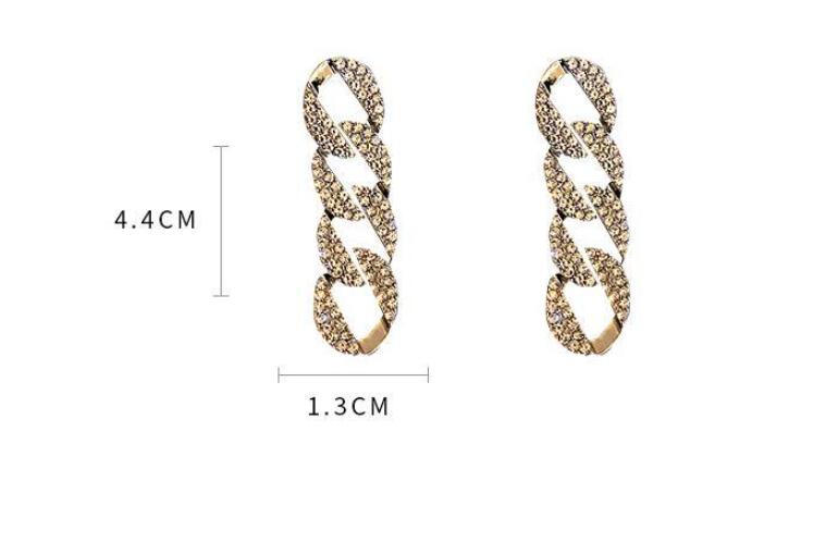 Korean Temperament Fashion Net Red Earrings