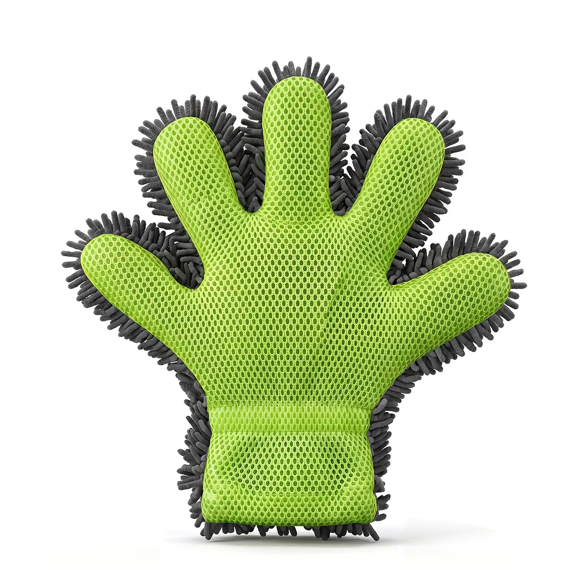 Thickened Chenille 5-Finger Car Wash Gloves, Rich Foam Cleaning Gloves, Professional Car Washing Towels For Auto Detailing Shops