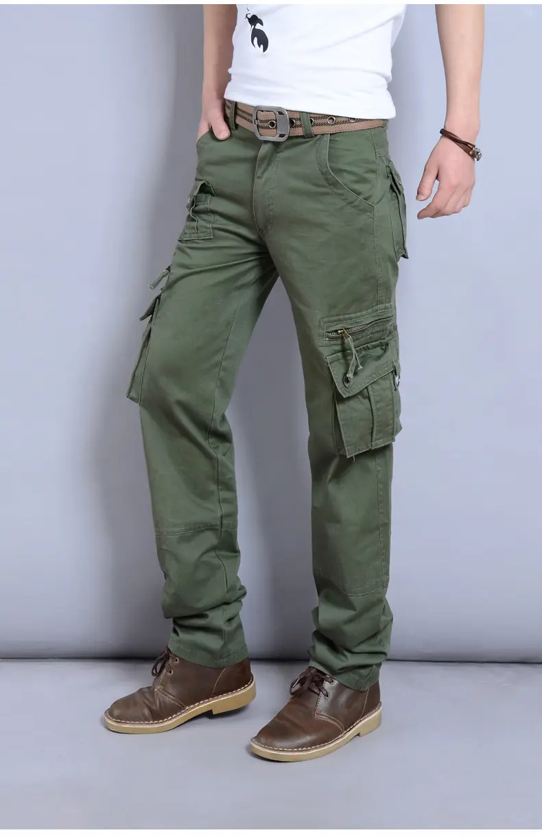 Spring And Summer Thin Military Uniform Youth Fashion Straight
