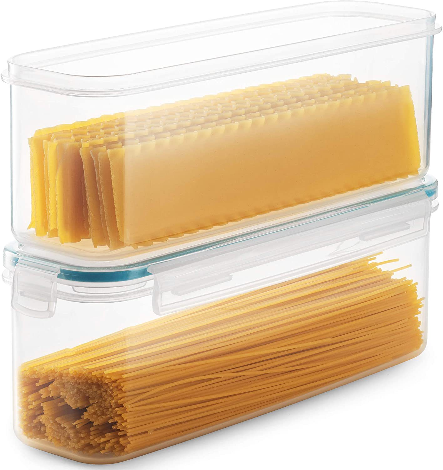 Title 2, Refrigerator Plastic Noodle Storage Box With Co...