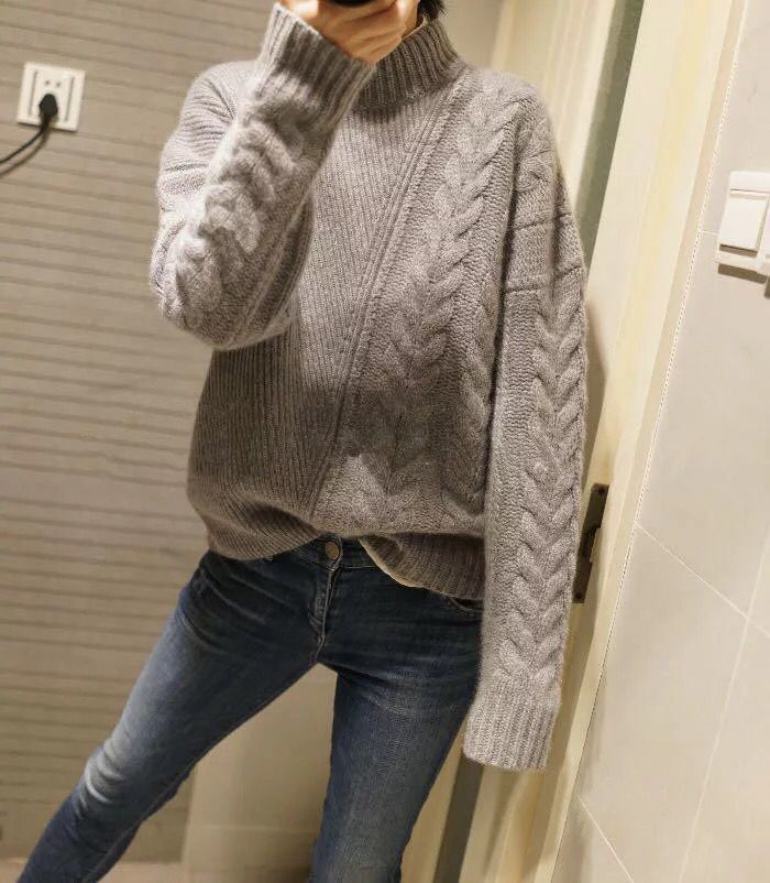 European And American Thickened Women's Lazy Loose Sweater