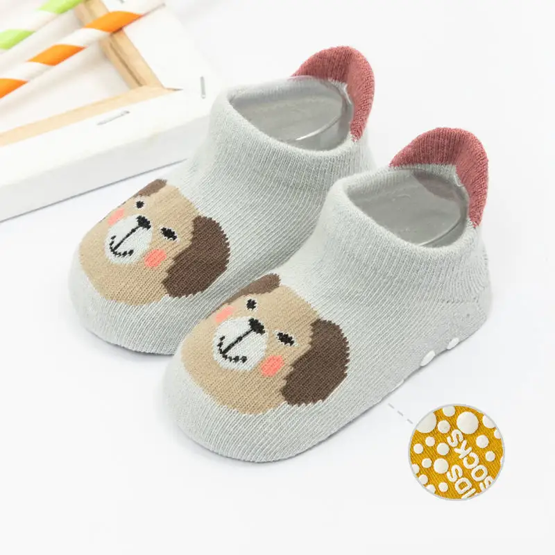 Three-dimensional Cartoon Baby Baby Non-slip Floor Socks