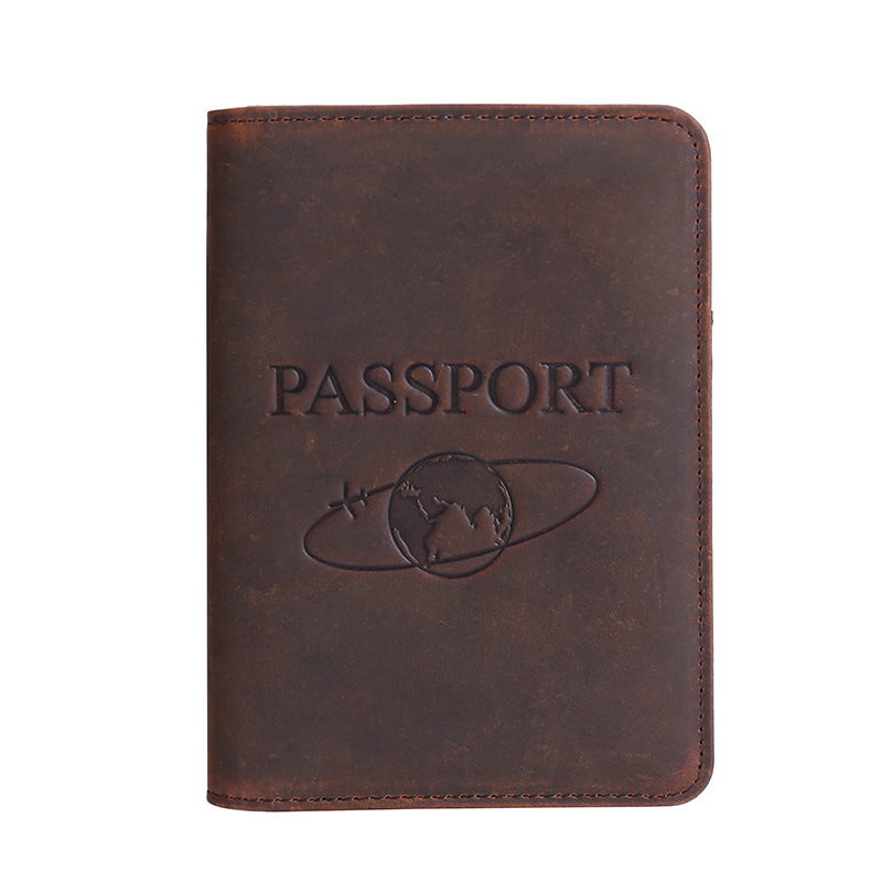 Crazy Horse Passport Cover – interior layout