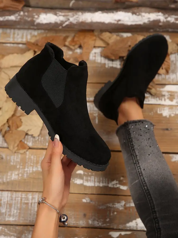 Women's Plus Size Ankle Martin Boots