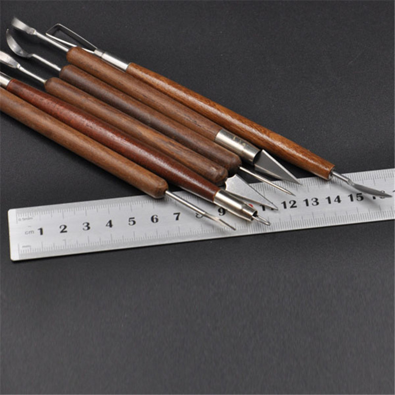 6 Pieces Of Clay Carving Set Wax Carving Pottery
