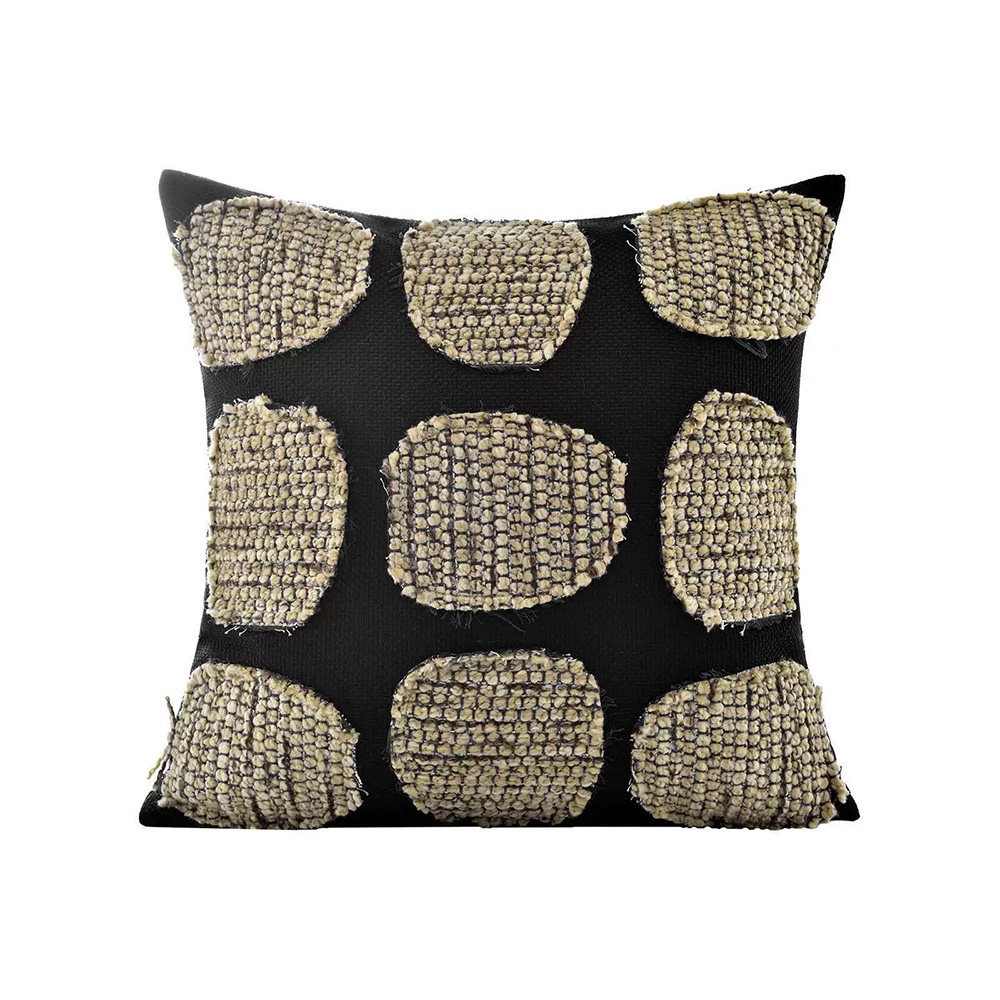 Sofa Pillows Simple Brown Khaki Cushion Case Luxury Linen Cotton Blend Decorative Pillow Cover For Sofa Chair Bedding Home Pillow Core Is Made Of Down-feather-like Fabric — foto 5