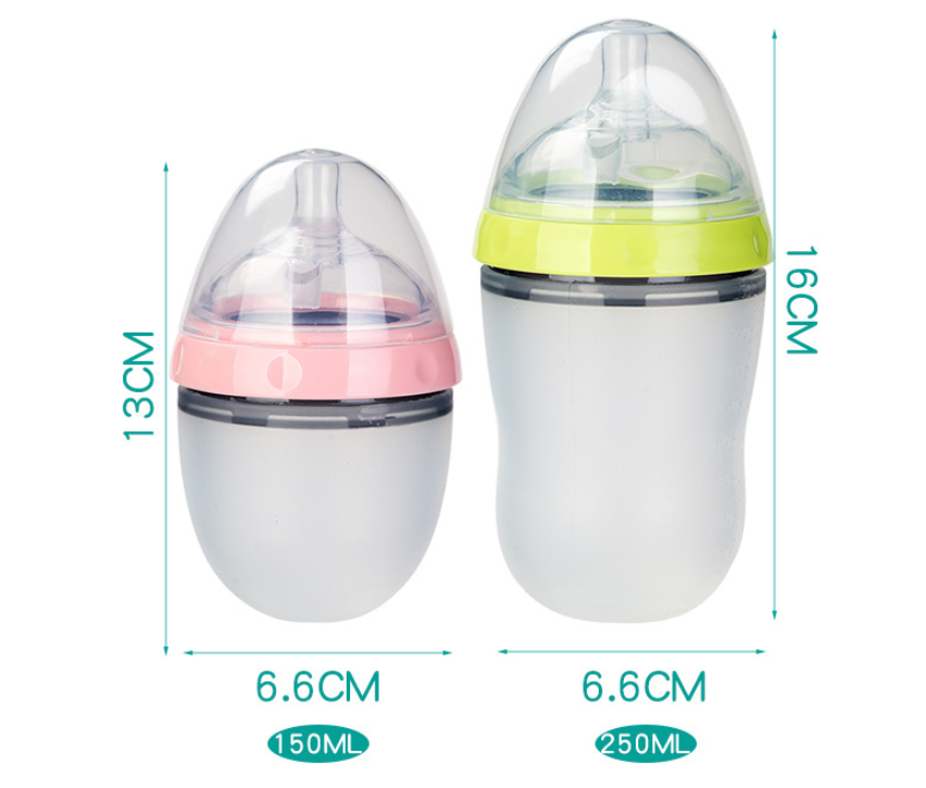 Title 1, Super wide mouth silicone milk bottle