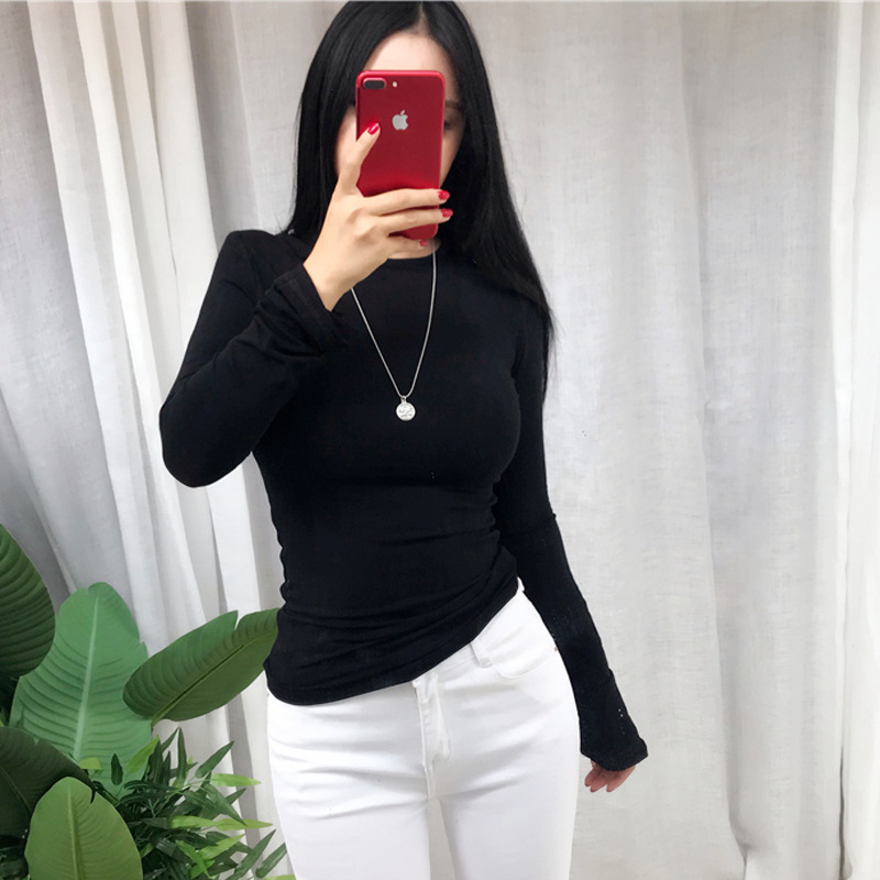 Slim, Thin And Chested Long-sleeved T-shirt