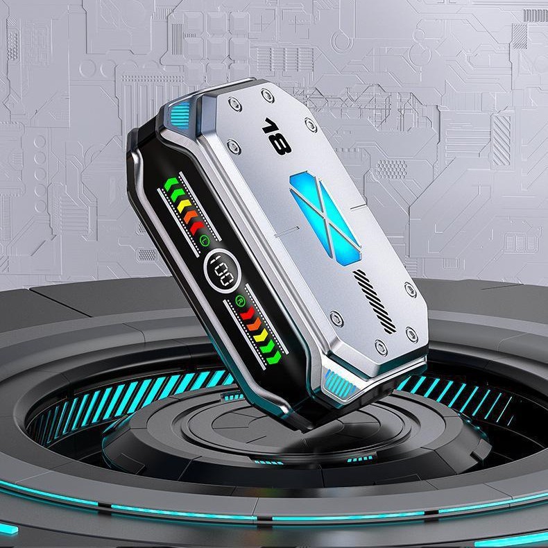 Touch Digital Display True Wireless Motion Low Delay Mechanical Bluetooth Headset - Image 4
