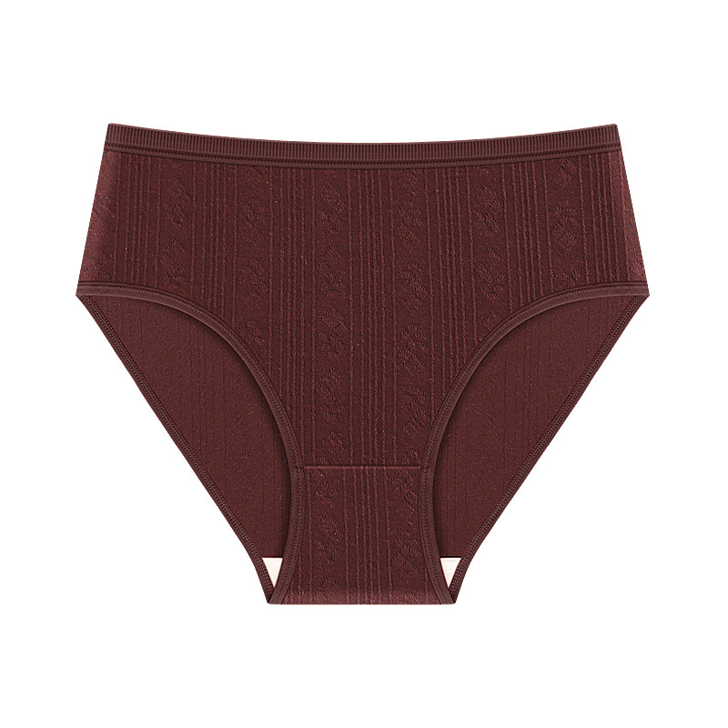 Title 3, Damenmode Jacquard Panties in Unifarbe Bequeme ...