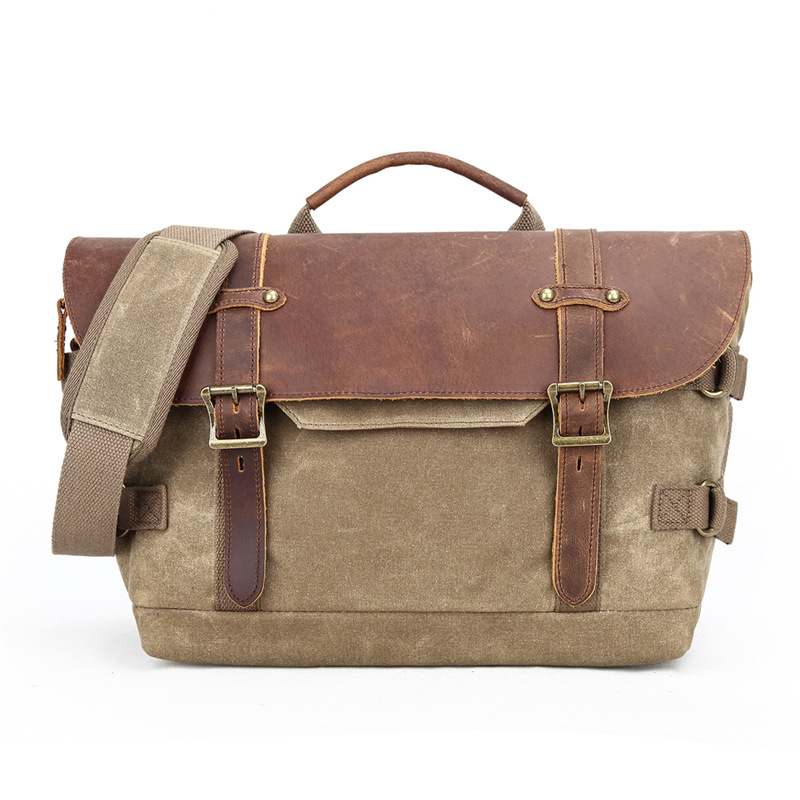 Digital Camera Bag Diagonal SLR Bag Khaki - Shop at LoveMi