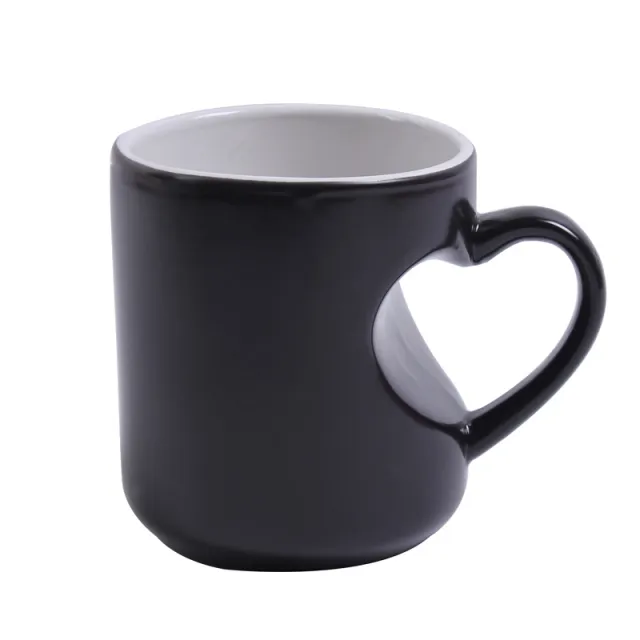 Thermochromic Mug Coated Mug Ceramic Mug Mug Black - Shop at LoveMi