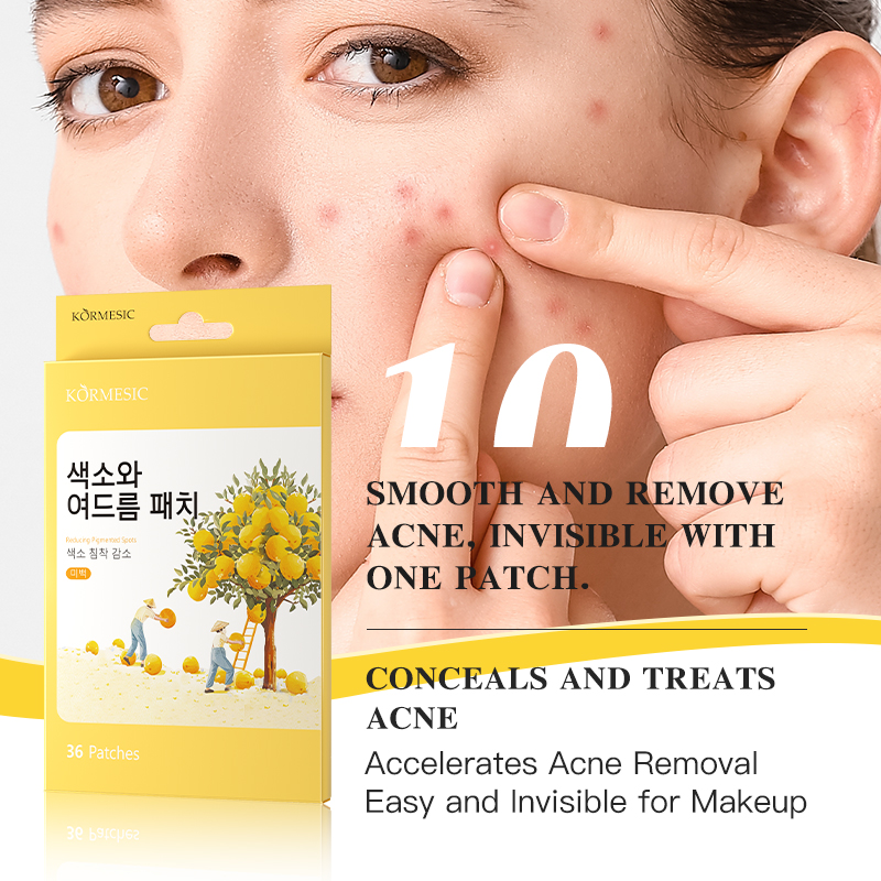 KORMESIC Yuzu Niacinamide Spot And Acne Patch KR