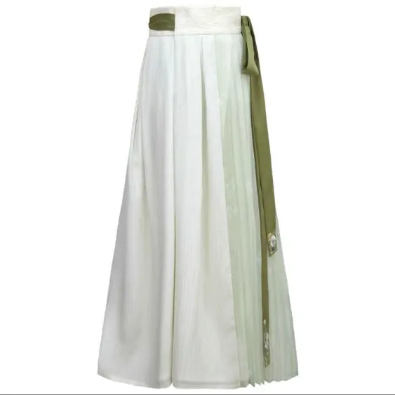 Female Han Elements National Style Daily Song Pants To Work Culottes Wide Leg Pants Trousers - Shop at LoveMi