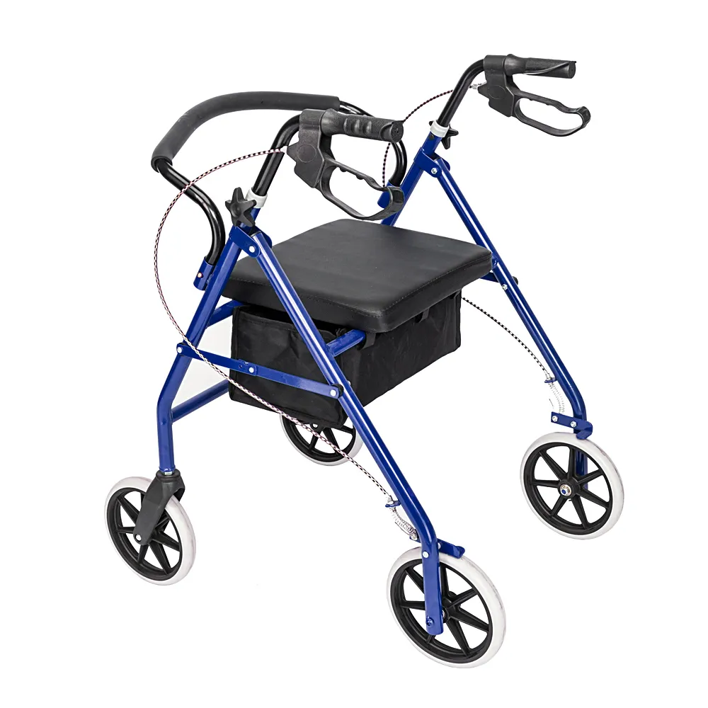 Iron Pipe Nylon Cloth Basket 286lbs, Blue And Black Color For Driving Assistance