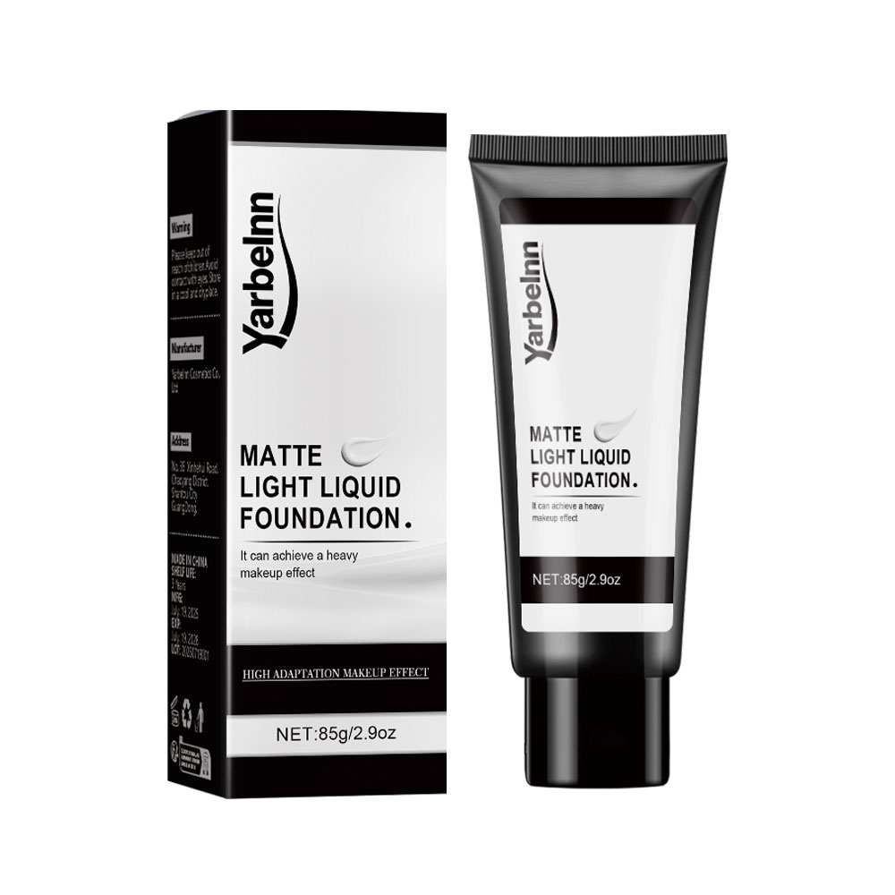 Hydrating Smooth Daily Wear Foundation, Even Skin Tone Lightweight Face Base Makeup 75g