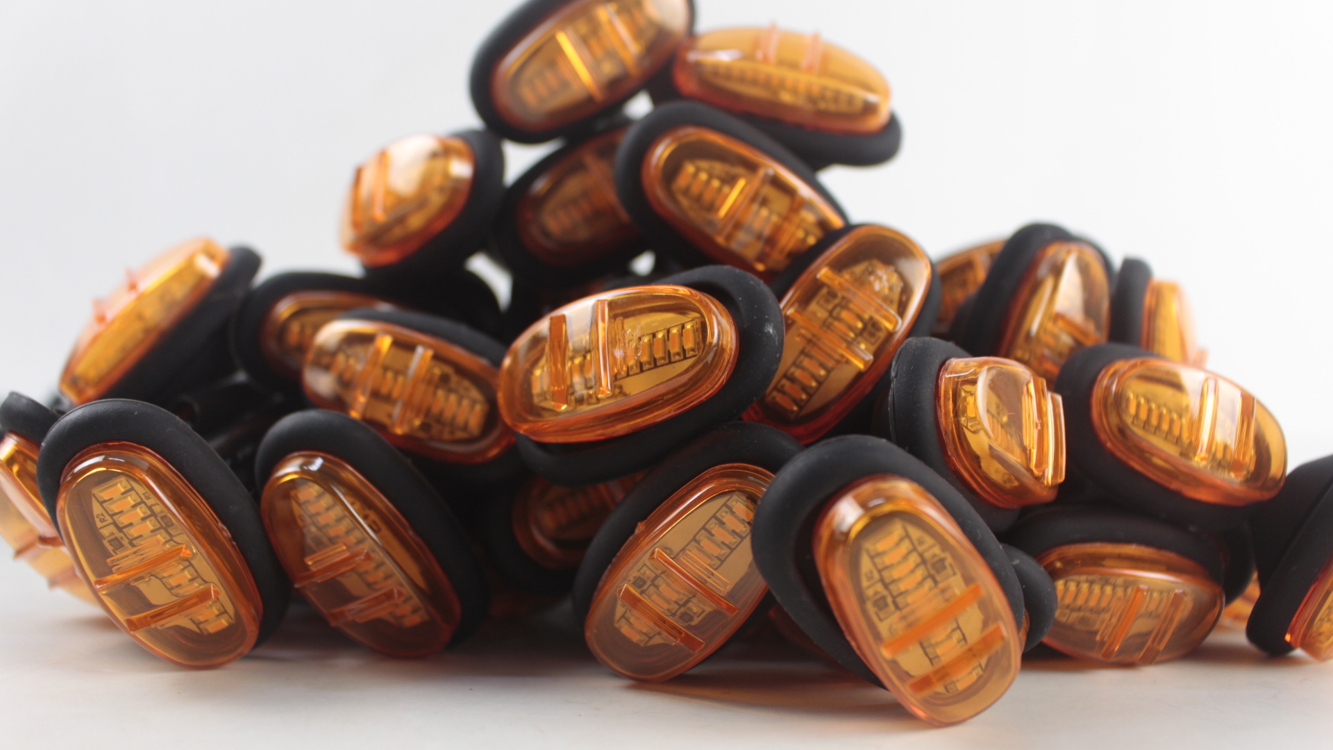 F150 Raptor Middle Net Front LED Amber Small Yellow Light - Image 2