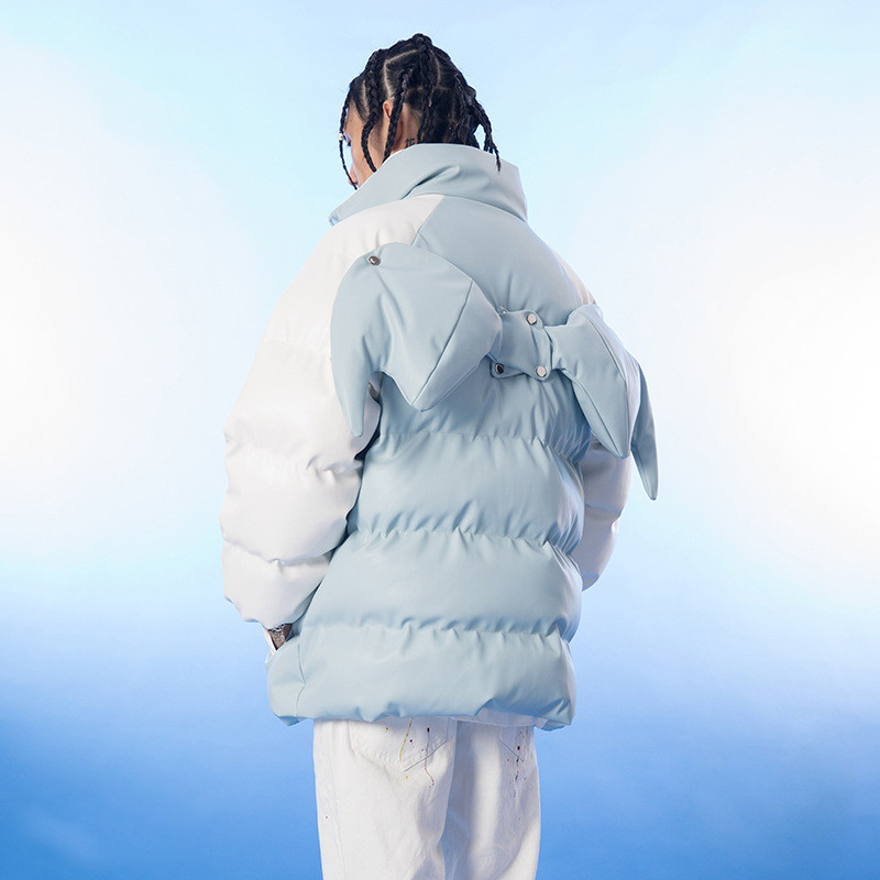 Trendy Brand Men's Down Jacket With Wings