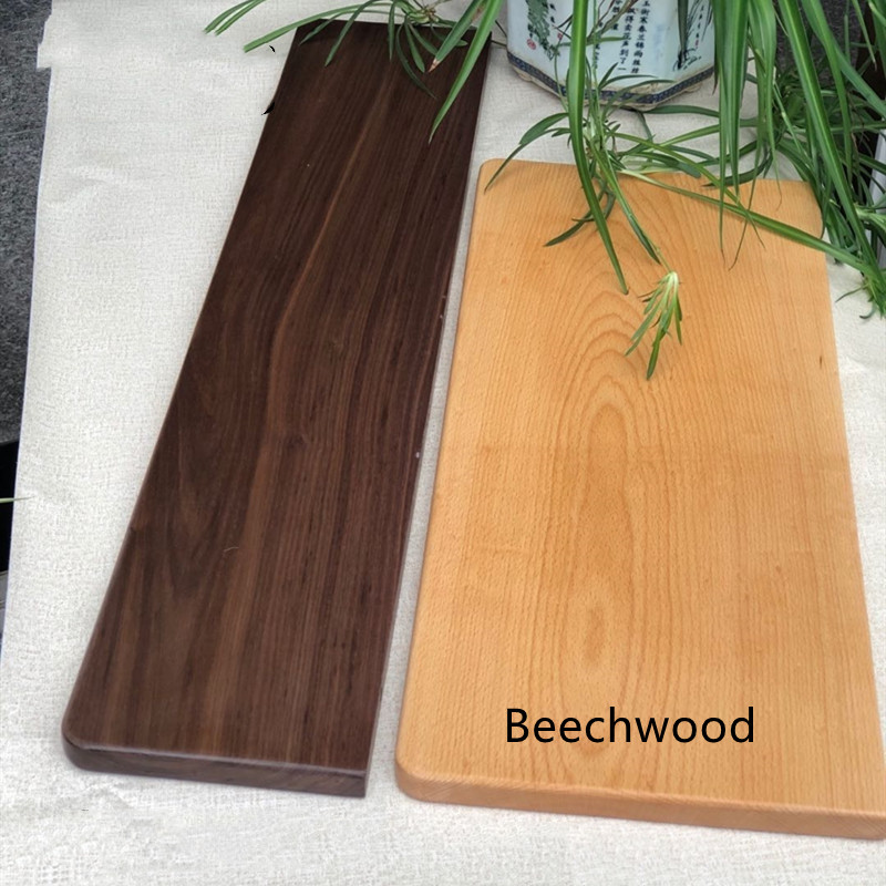 Solid Wood One Partition Wall Shelf, picture 4 of 4