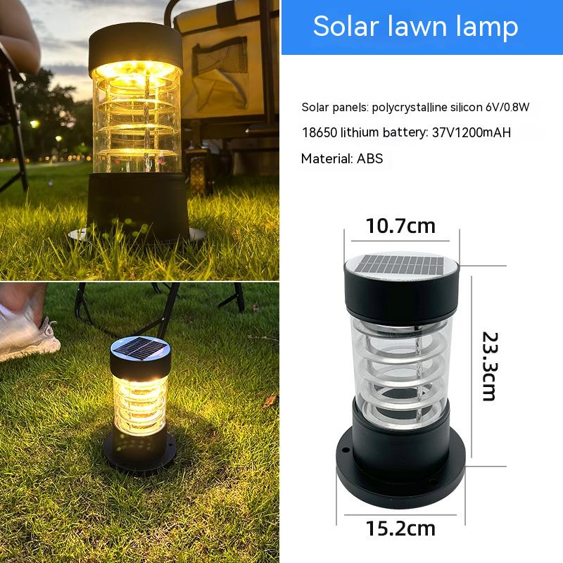 Economy ABS solar lawn light