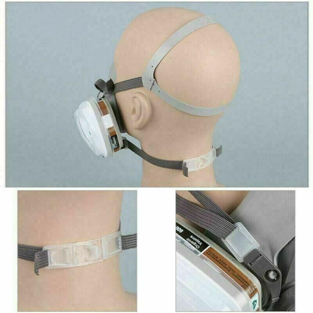 7 In 1Respirator Mask Suit Industry Painting Spray Dust Gas Mask  Respirator Mas